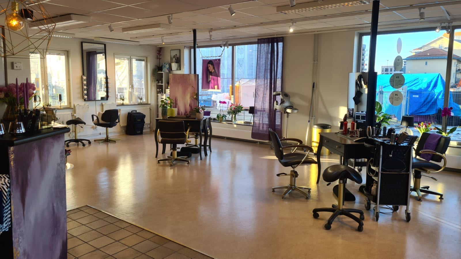 Interiör från Klipphörnans Beauty Center